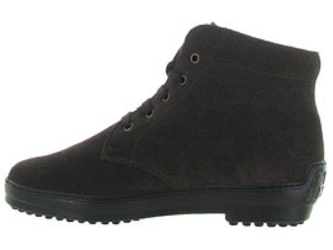 apres ski bottes fourrees - Chaussures neige - homme - Nubuck - Marron - La thuile1236701_4