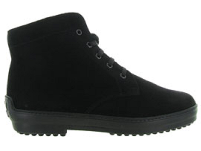 apres ski bottes fourrees - Chaussures neige - homme - Nubuck - Noir - La thuile1236702_2