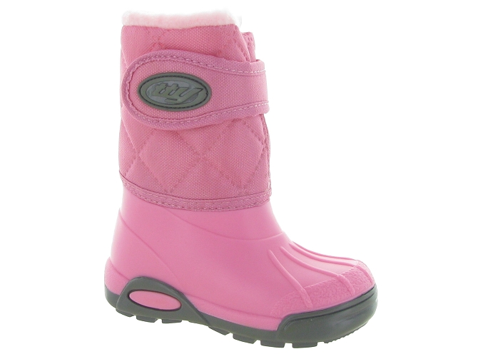 apres ski bottes fourrees -  - junior garcon - Synthétique - Rose - Babybotte