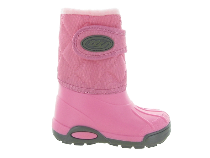 apres ski bottes fourrees -  - junior garcon - Synthétique - Rose - Babybotte1334905_2