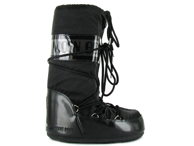 apres ski bottes fourrees - Moon boot - femme - Cuir - Noir - Moon boot1829901_2