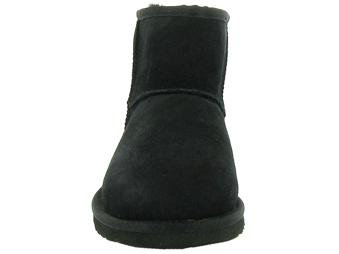 apres ski bottes fourrees - Bottine chaude - femme - Nubuck - Noir - Ugg australia2058901_3