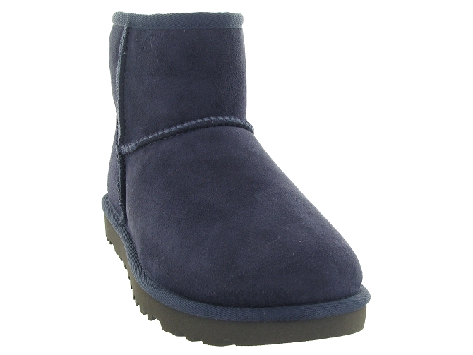 apres ski bottes fourrees - Bottine chaude - femme - Nubuck - Bleu - Ugg australia2058908_3