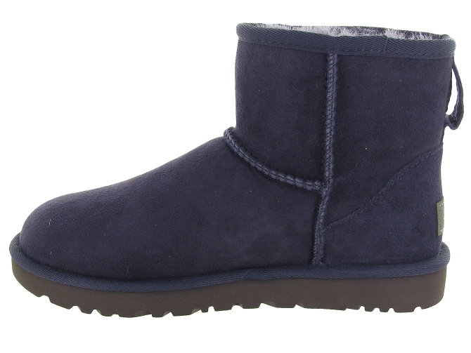 apres ski bottes fourrees - Bottine chaude - femme - Nubuck - Bleu - Ugg australia2058908_4