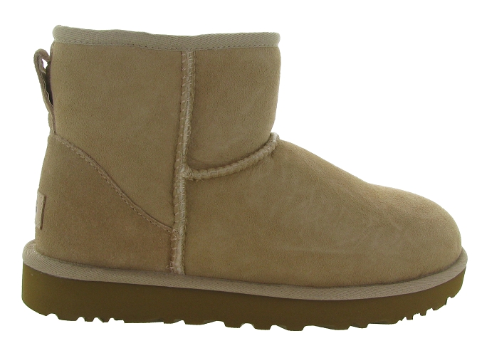 apres ski bottes fourrees - Bottine chaude - femme - Nubuck - Beige - Ugg australia2058909_2