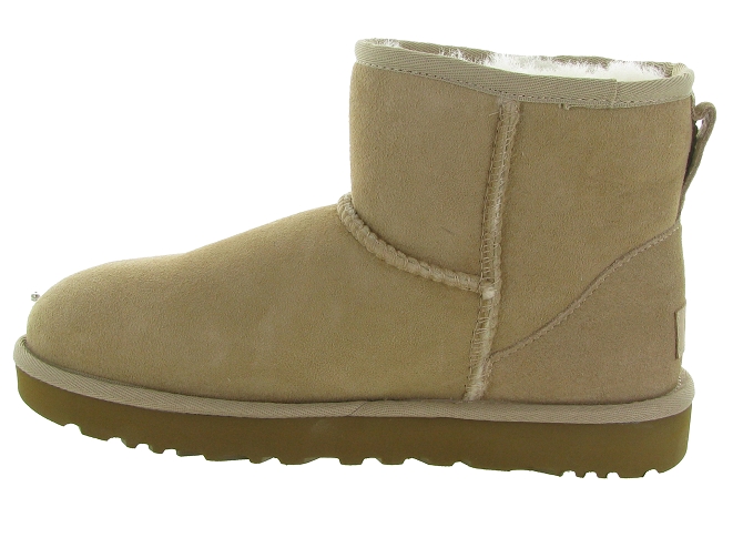 apres ski bottes fourrees - Bottine chaude - femme - Nubuck - Beige - Ugg australia2058909_4