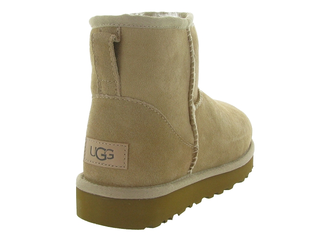 apres ski bottes fourrees - Bottine chaude - femme - Nubuck - Beige - Ugg australia2058909_5