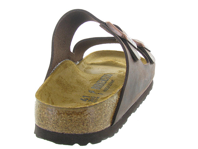 Birkenstock nu pieds arizona oiled leather marron3171001_5
