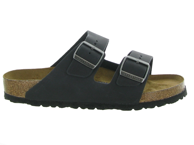 nu pieds - Mules et Tongs - homme - Cuir - Noir - Birkenstock3171004_2