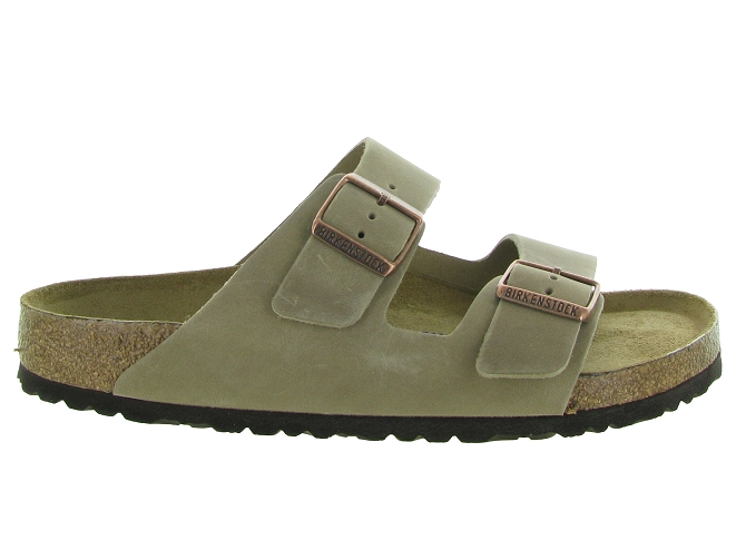 nu pieds - Mules et Tongs - homme - Cuir - Beige - Birkenstock3171005_2