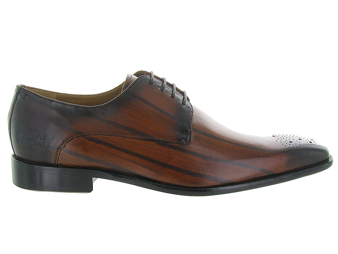 chaussures a lacets - Cérémonie - homme - Cuir - Marron - Melvin et hamilton3177501_2