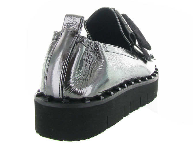 mocassins - Elégant - femme - Cuir - Argent - Kennel and schmenger3186801_5