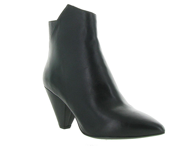 bottines et boots - Classique & Chic - femme - Cuir - Noir - Bruno premi