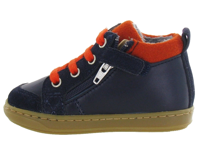 chaussures bebe du 18 au 27 -  - bebe garcon - Cuir - Bleu - Shoo pom3194708_3