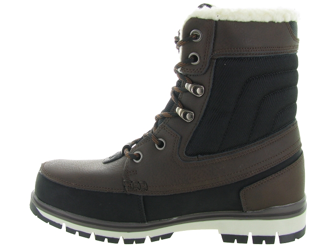 apres ski bottes fourrees - Chaussures neige - homme - Synthétique - Marron - Kimberfeel3210304_4