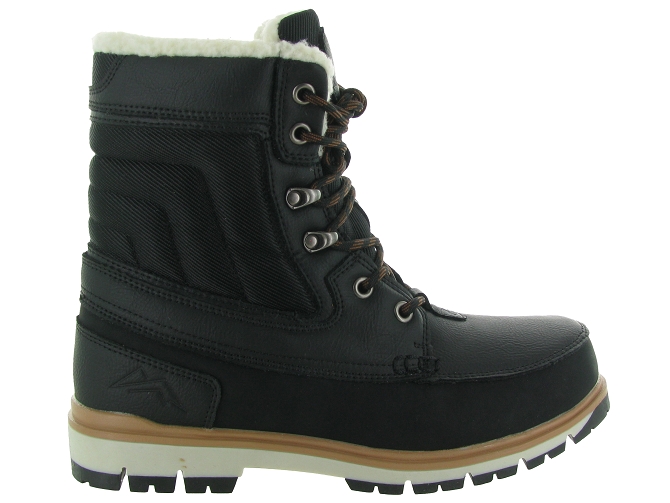 apres ski bottes fourrees - Chaussures neige - homme - Synthétique - Noir - Kimberfeel3210305_2