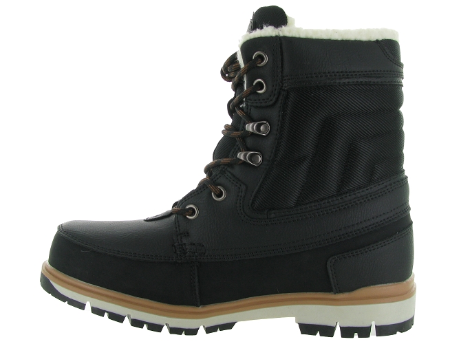 apres ski bottes fourrees - Chaussures neige - homme - Synthétique - Noir - Kimberfeel3210305_4