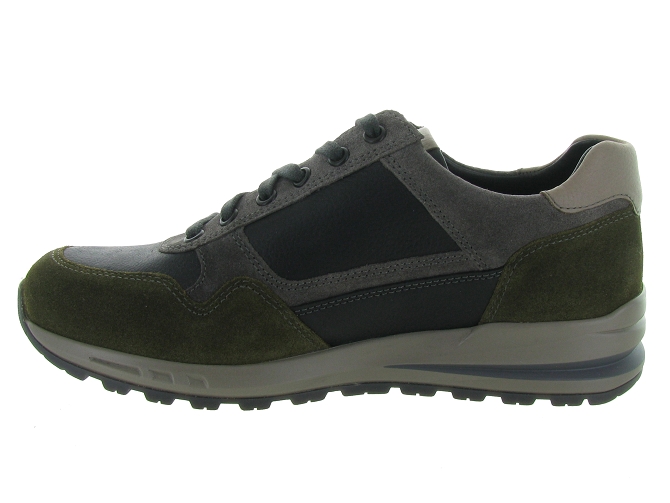 chaussures a lacets - Confort et décontracté - homme - Cuir - Vert - Mephisto3214606_4