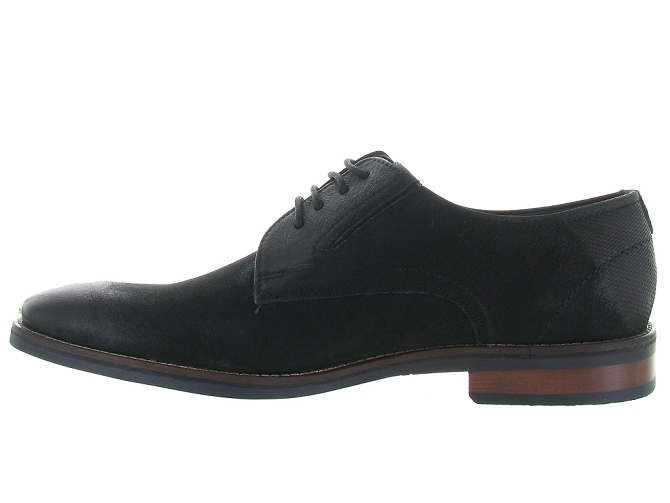 chaussures a lacets - Cérémonie - homme - Cuir - Noir - Bugatti3221001_4