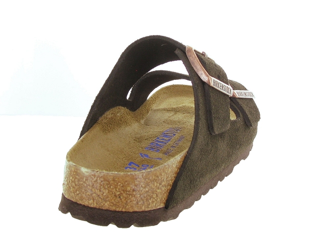 sandales et nu pieds - Mule Sabot - femme - Cuir - Marron - Birkenstock3234513_5