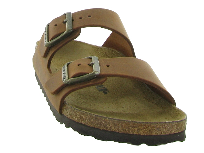 sandales et nu pieds - Mule Sabot - femme - Cuir - Marron - Birkenstock3234515_3