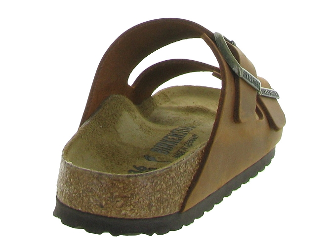 sandales et nu pieds - Mule Sabot - femme - Cuir - Marron - Birkenstock3234515_5