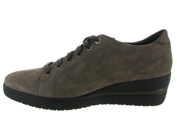 chaussures a lacets - Lacets détente - femme - Cuir - Gris - Mephisto3236801_4