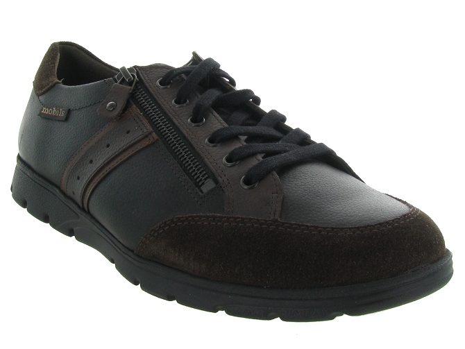 chaussures a lacets - Confort et décontracté - homme - Cuir - Marron - Mephisto