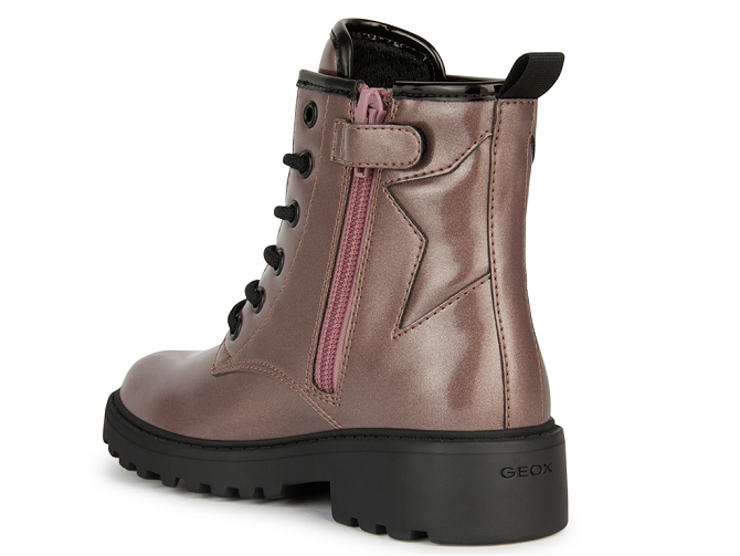 bottines et boots -  - junior fille - Synthétique - Rose - Geox3259812_4