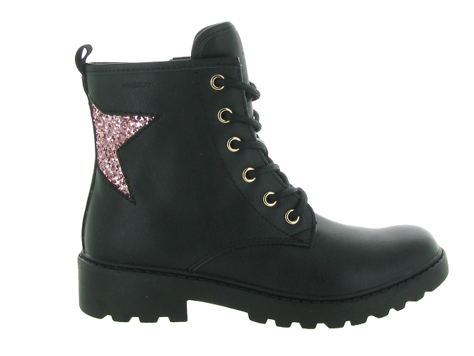 bottines et boots -  - junior fille - Synthétique - Noir - Geox3259815_2