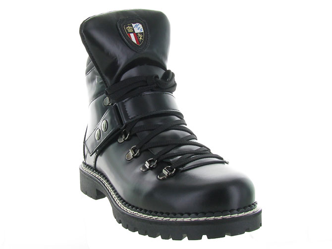 apres ski bottes fourrees - Chaussures neige - homme - Cuir - Noir - New italia shoes3265101_4