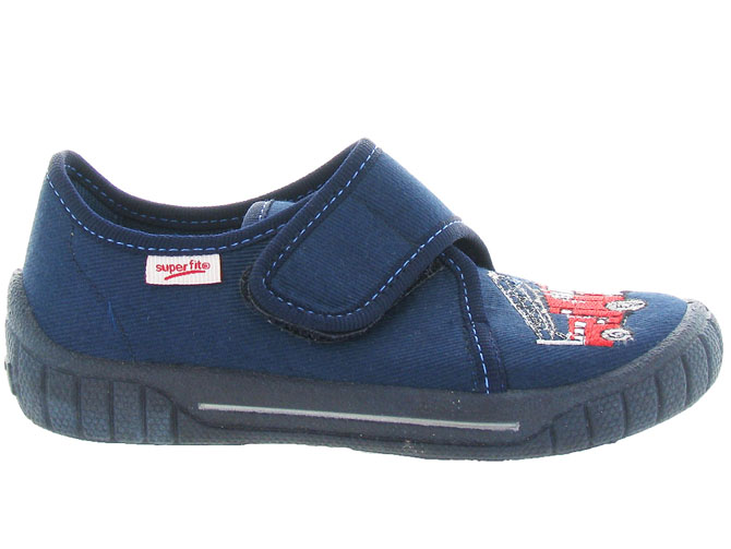 chaussons et pantoufles -  - junior garcon - Toile Jean - Bleu - Superfit4142001_2