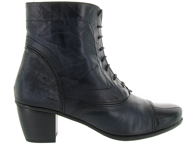 bottines et boots - Classique & Chic - femme - Cuir - Bleu - Dorking4182401_2