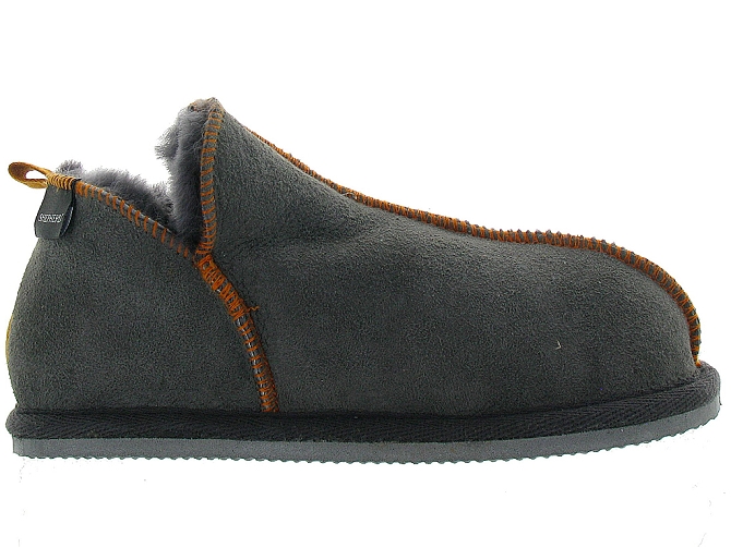 chaussons et pantoufles -  - junior garcon - Nubuck - Gris - Shepherd of sweden ab4218101_2