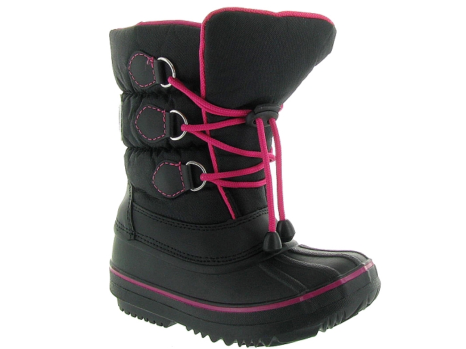 apres ski bottes fourrees -  - junior fille - Synthétique - Rose - Kimberfeel