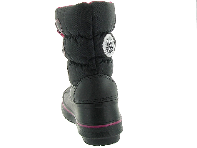 apres ski bottes fourrees -  - junior fille - Synthétique - Rose - Kimberfeel4218602_5