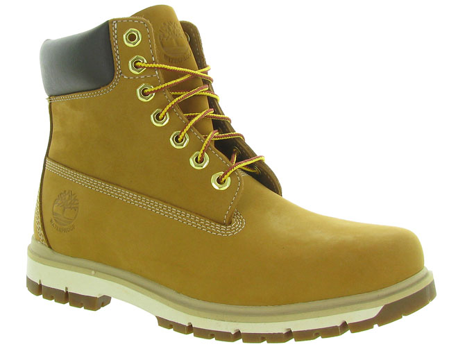 bottines et boots - Casual  - homme - Cuir - Jaune - Timberland