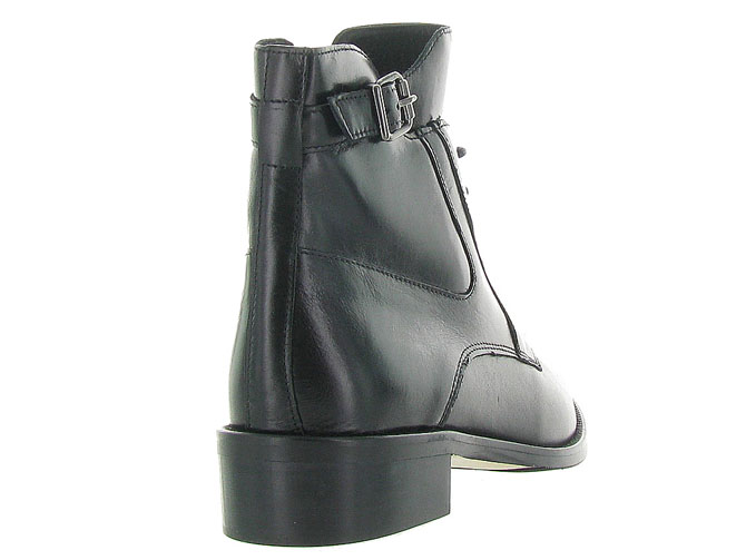 bottines et boots - Classique & Chic - femme - Cuir - Noir - Carmen4312001_5