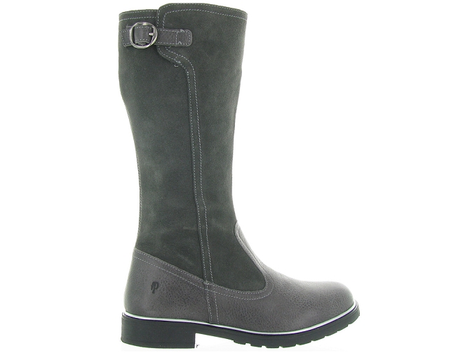 bottines et boots -  - junior fille - Cuir - Gris - Primigi4317901_2