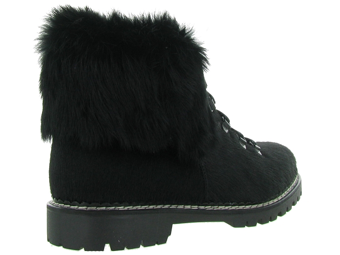 apres ski bottes fourrees - Botte fourrée - femme - Fourrure - Noir - Oscar4331501_5