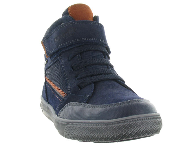 chaussures a lacets -  - junior garcon - Cuir - Bleu - Superfit4337402_3