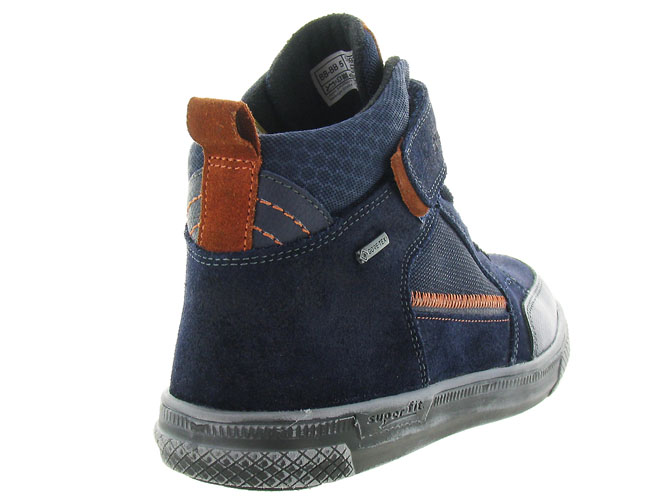 chaussures a lacets -  - junior garcon - Cuir - Bleu - Superfit4337402_5