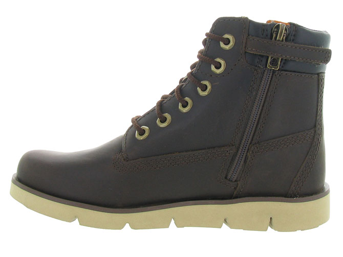 bottines et boots -  - junior garcon - Cuir - Marron - Timberland4387201_4