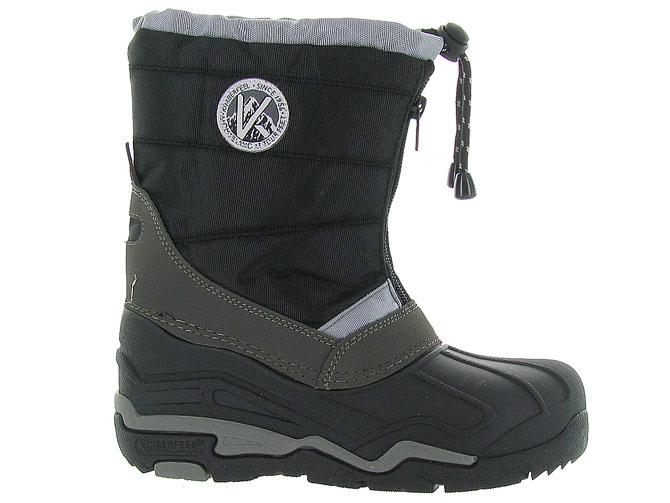 apres ski bottes fourrees -  - junior garcon - Synthétique - Gris - Kimberfeel4391801_2