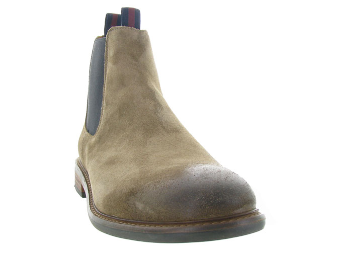 bottines et boots - Chelsea - homme - Cuir - Gris - Schmoove4405802_3