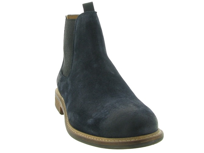 bottines et boots - Chelsea - homme - Cuir - Bleu Marine - Schmoove4405806_3