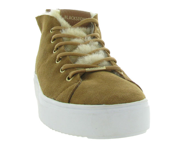 baskets et sneakers - Tendance - femme - Nubuck - Jaune - Black stone4412503_3