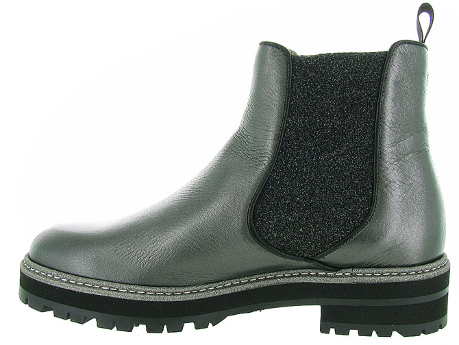 bottines et boots - Classique & Chic - femme - Cuir - Gris - Pertini4414001_4