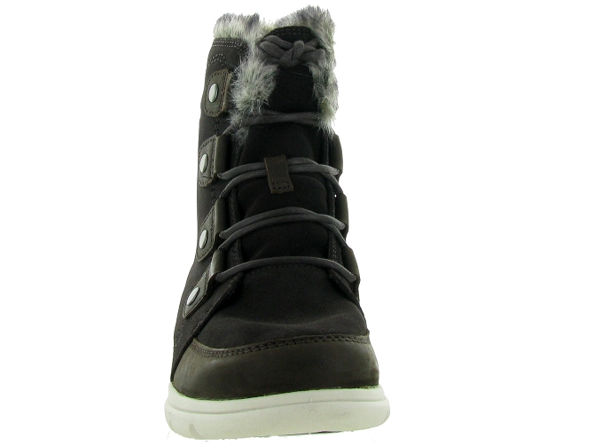 apres ski bottes fourrees - Botte de neige - femme - Cuir - Noir - Sorel4417704_3