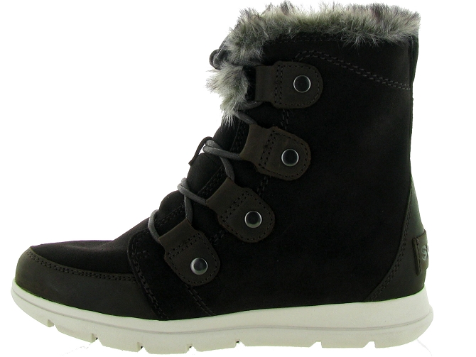 apres ski bottes fourrees - Botte de neige - femme - Cuir - Marron - Sorel4417704_4